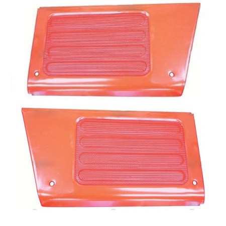 Aic Replacement Parts 1694857M92 Hood Side Panels Fits Massey Ferguson 375 383 390 390T 1694857M92/58M92-SET